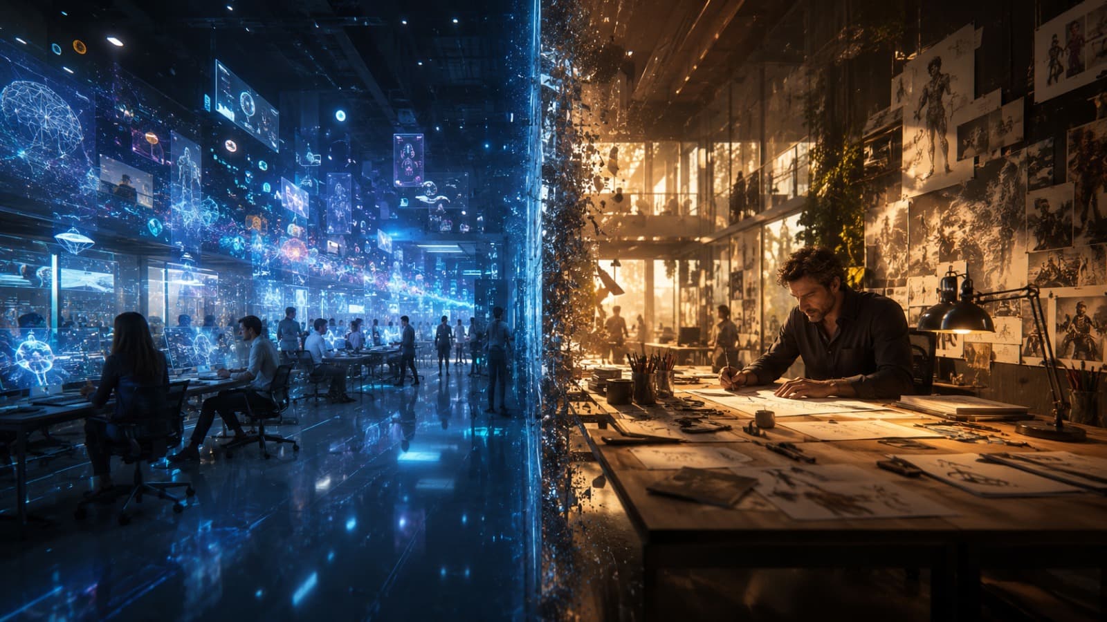 human creativity vs ai tools
