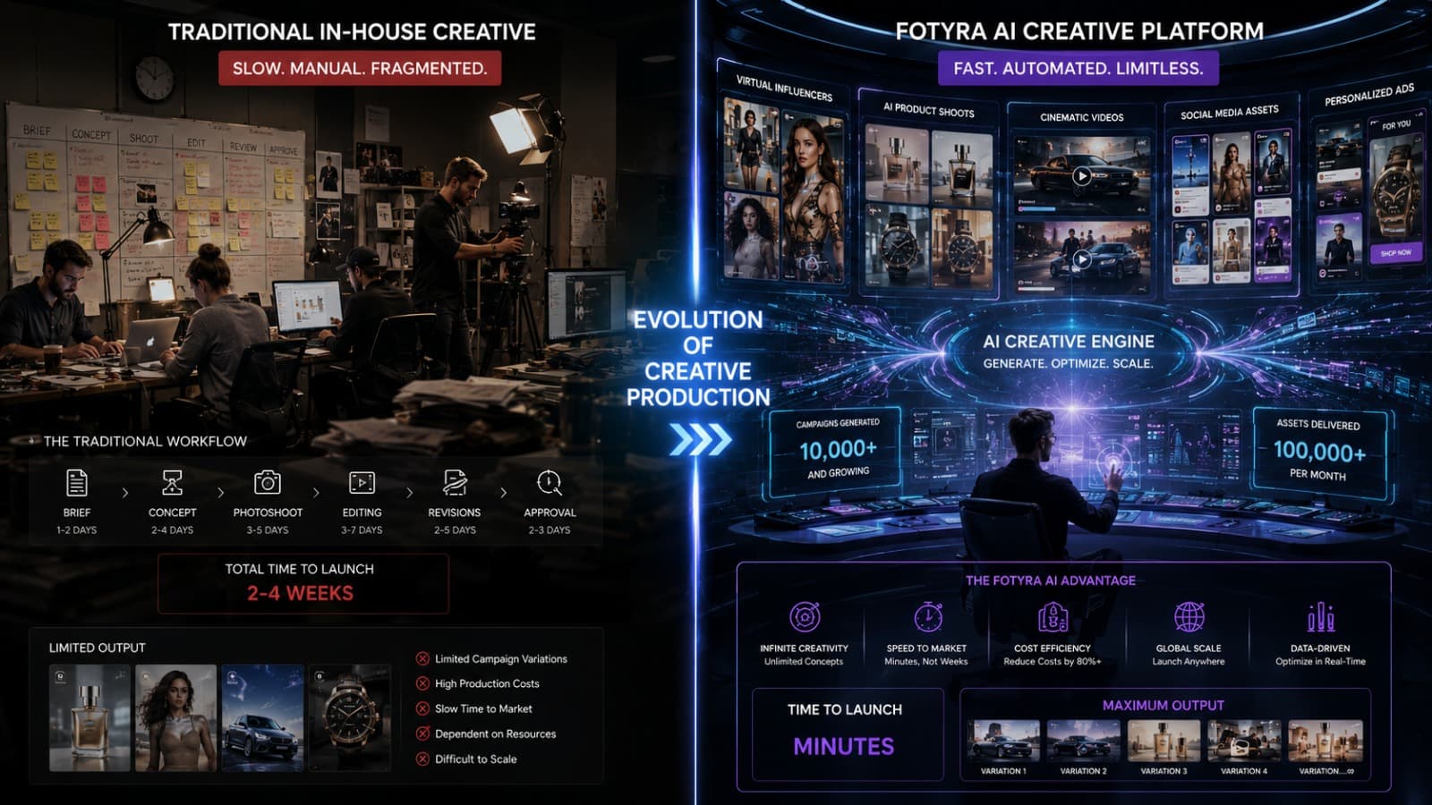 In-House Creative Team vs. Fotyra Studio